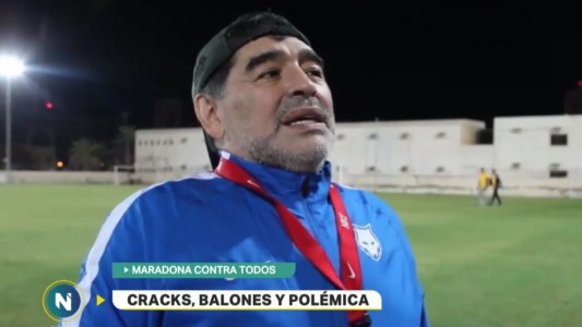 Maradona: "Yo tendría más Balones de Oro que Messi y Ronaldo"