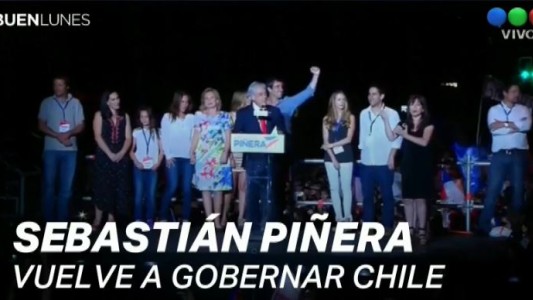 Sebastián Piñera obtuvo una amplia victoria en el ballotage y vuelve a ser presidente de Chile