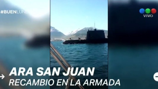 Pase a retiro del jefe de la Armada