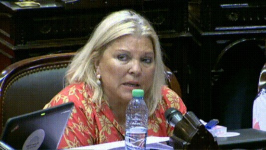 Elisa Carrió: "Que se quede tranquila toda la Argentina, que la paz le va a ganar a la violencia"