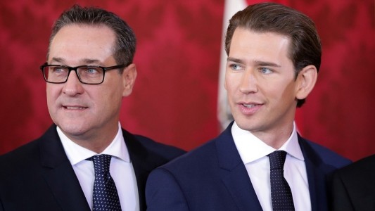 Juró el nuevo gobierno de ultraderecha en Austria