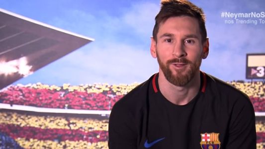 La emoción de Messi al hablar sobre Neymar en su regalo navideño del amigo invisible