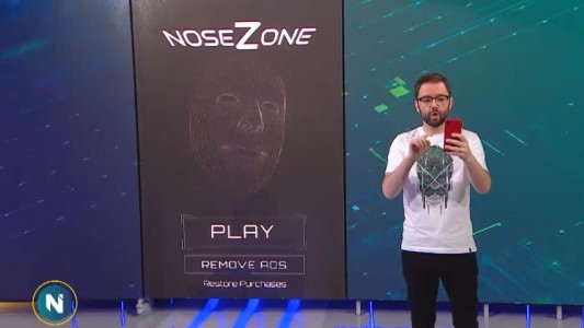 Nose Zone: el primer juego de la historia que se controla con la nariz