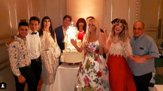 El lujoso festejo de cumpleaños de Vicky Xipolitakis