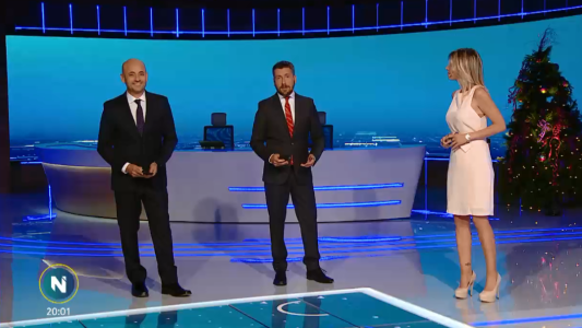 Telefe Noticias / Bloque 1 / 25/12/2017