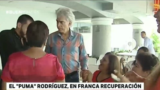 El "Puma" Rodríguez se recupera