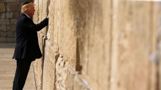 Israel llamará Donald Trump a la estación de tren del Muro de los Lamentos