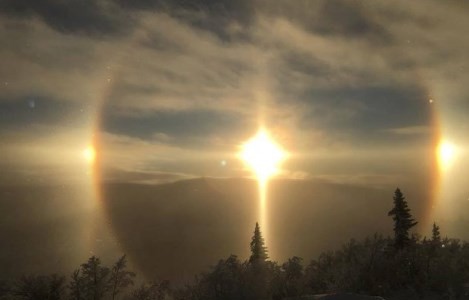 La NASA reveló el misterio de "El Ángel" que apareció en el cielo de Suecia