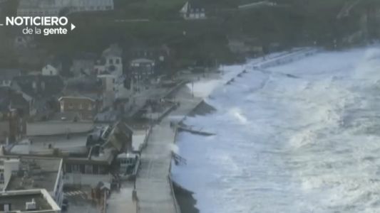 La tormenta "Eleanor" castiga a Europa