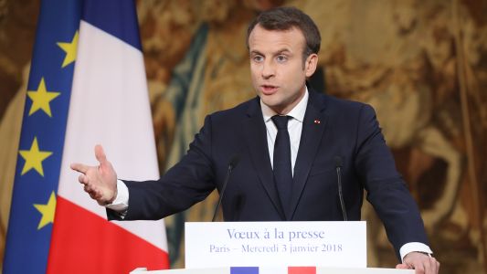 Emmanuel Macron anunció una ley para combatir las noticias falsas en períodos electorales