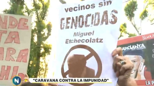 Mar del Plata: vecinos repudiaron la prisión domiciliaria de Miguel Etchecolatz