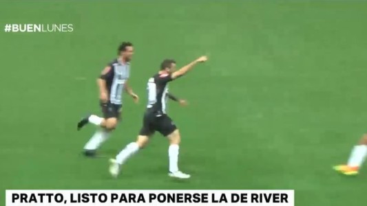 Pratto, listo para ponerse la de River