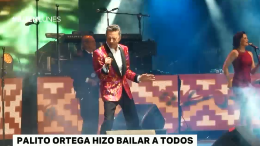 Palito Ortega hizo bailar a todos
