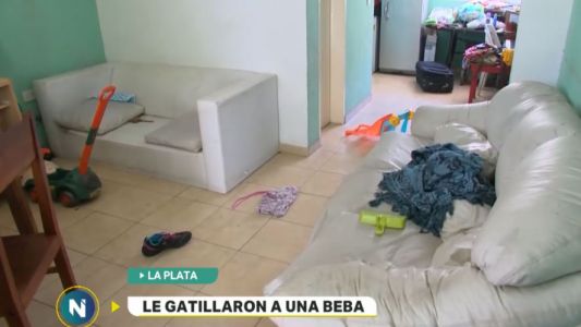 Ladrones le gatillaron a una beba: "De milagro el arma no se disparó"