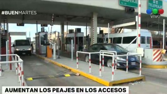 Aumentan un 13% los peajes en los accesos