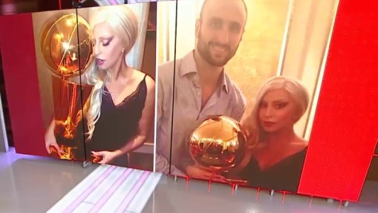Lady Gaga, otra fanática de Ginóbili