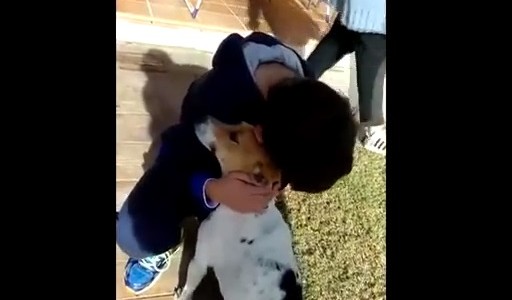 La emocionante reacción de un nene cuando le regalaron un perro para los Reyes Magos