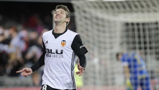 Copa del Rey: Vietto metió tres goles para el Valencia