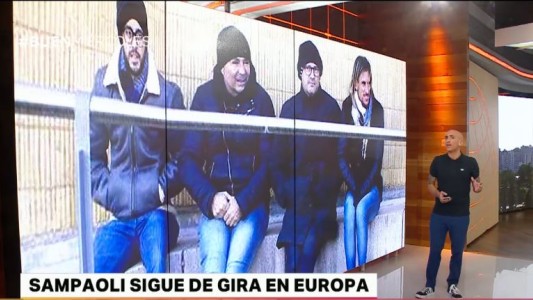 Sampaoli, de gira por Europa