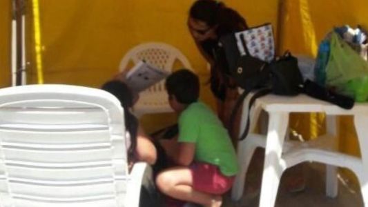 Un tirante de una carpa se le cayó a un nene de 10 y le fracturó el cráneo