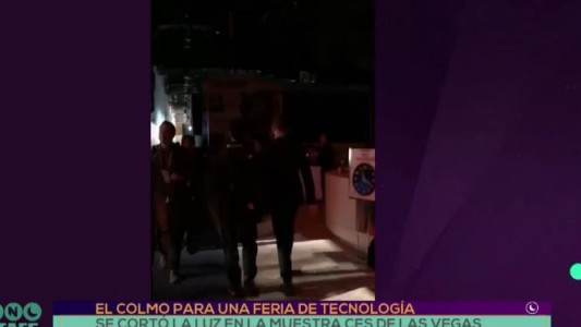 El colmo de la tecnología: la principal feria internacional, sin luz