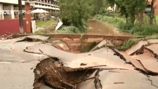Decretaron la emergencia en Florianópolis
