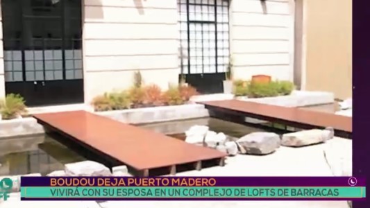 Boudou se muda de Puerto Madero