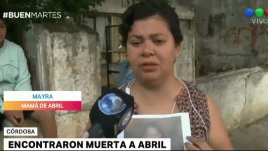 El desgarrador relato de la mamá de Abril Sosa
