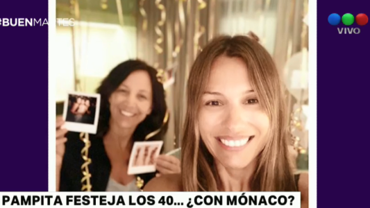 Pampita festejará los 40... ¿con Mónaco?