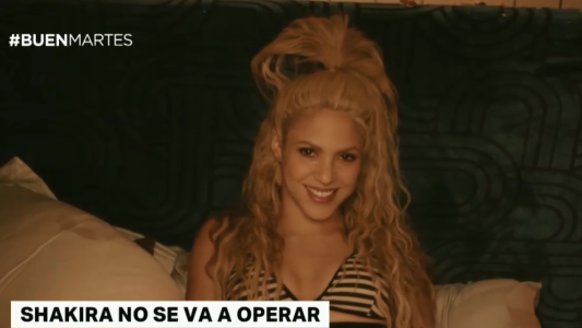 Shakira no va a operarse