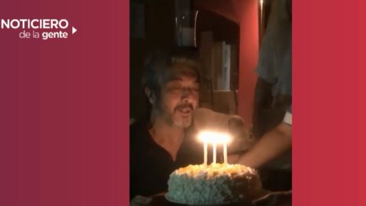 Susana le festejó el cumpleaños a Darín