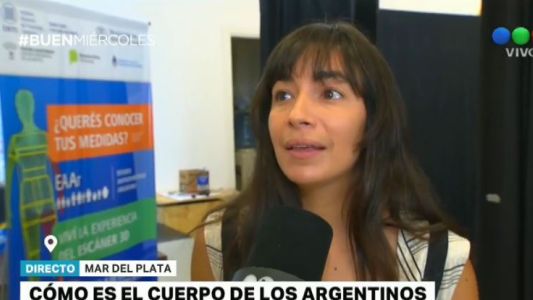 Censo corporal gratuito en Mar del Plata: ya se escanearon 300 personas