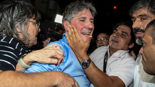 Amado Boudou fue papá: nacieron los mellizos León y Simón