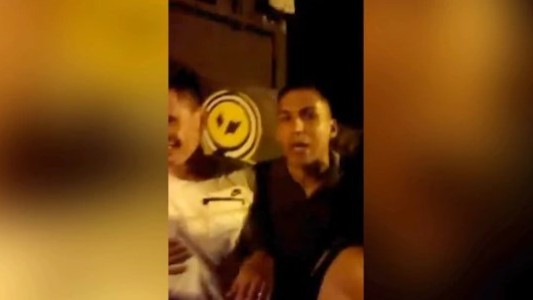 Filtran un video del jugador de Rosario Central Fernando Tobio agrediendo a una mujer