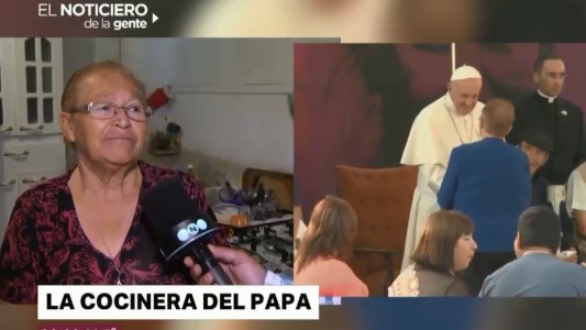 La historia de la cocinera del Papa Francisco