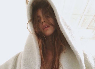 Calu Rivero desfiló con ropa "vegana" en las calles nevadas de Nueva York