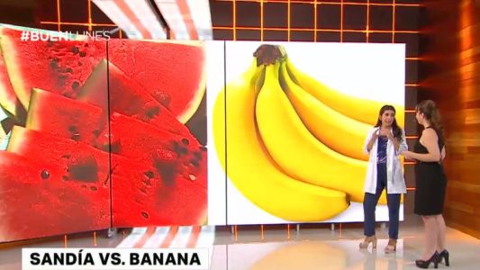 Para el calor: ¿sandía o banana?