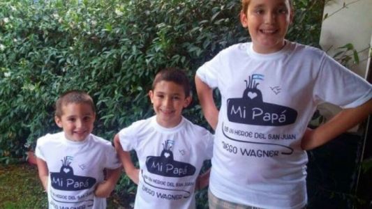 Emotivo homenaje: "Mi papá es un héroe del San Juan"