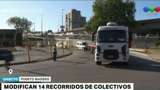 Cambia la circulación en Puerto Madero