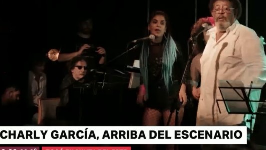 Charly García volvió al escenario