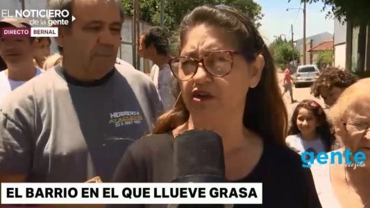 El barrio en el que llueve grasa: siguen las protestas