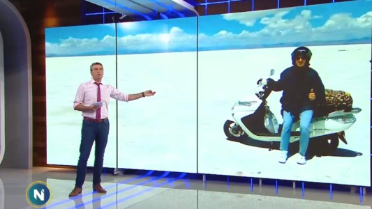 Dakar 2018: fue de Buenos Aires a Lima en una motoneta