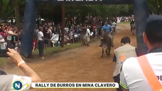 Rally Mundial de Burros en Mina Clavero