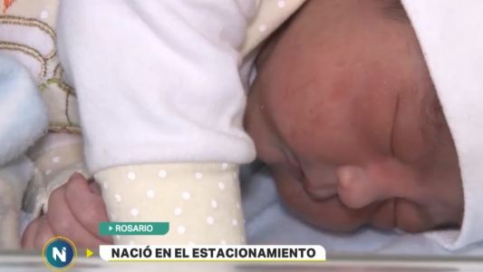 Rosario: nació en el estacionamiento