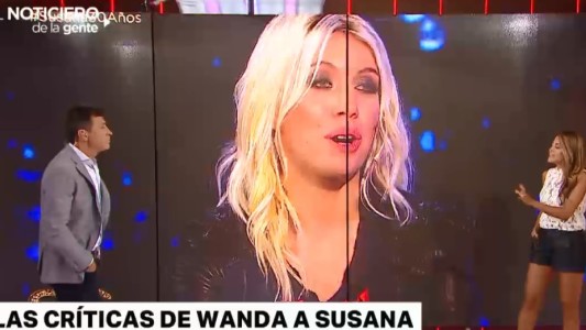 Las críticas de Wanda Nara a Susana