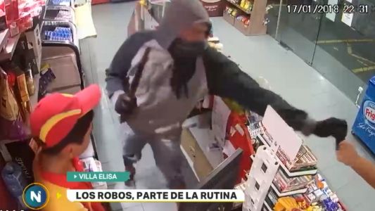 Villa Elisa: una estación de servicio sufrió cuatro robos en una semana