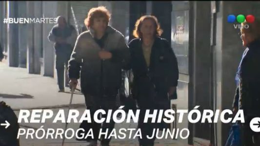 Prorrogan el plazo para aceptar la reparación histórica hasta junio