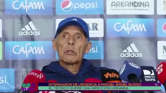 Internaron de urgencia a Miguel Ángel Russo