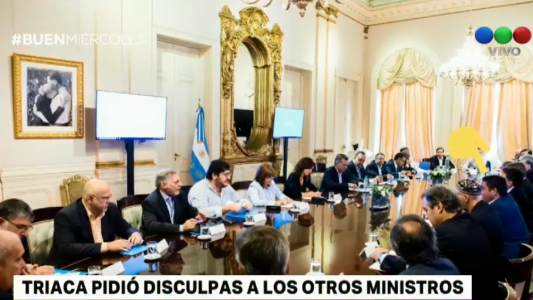 Triaca pidió disculpas a los otros ministros