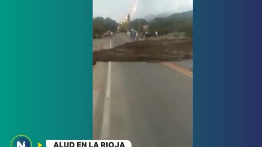 Alud en La Rioja